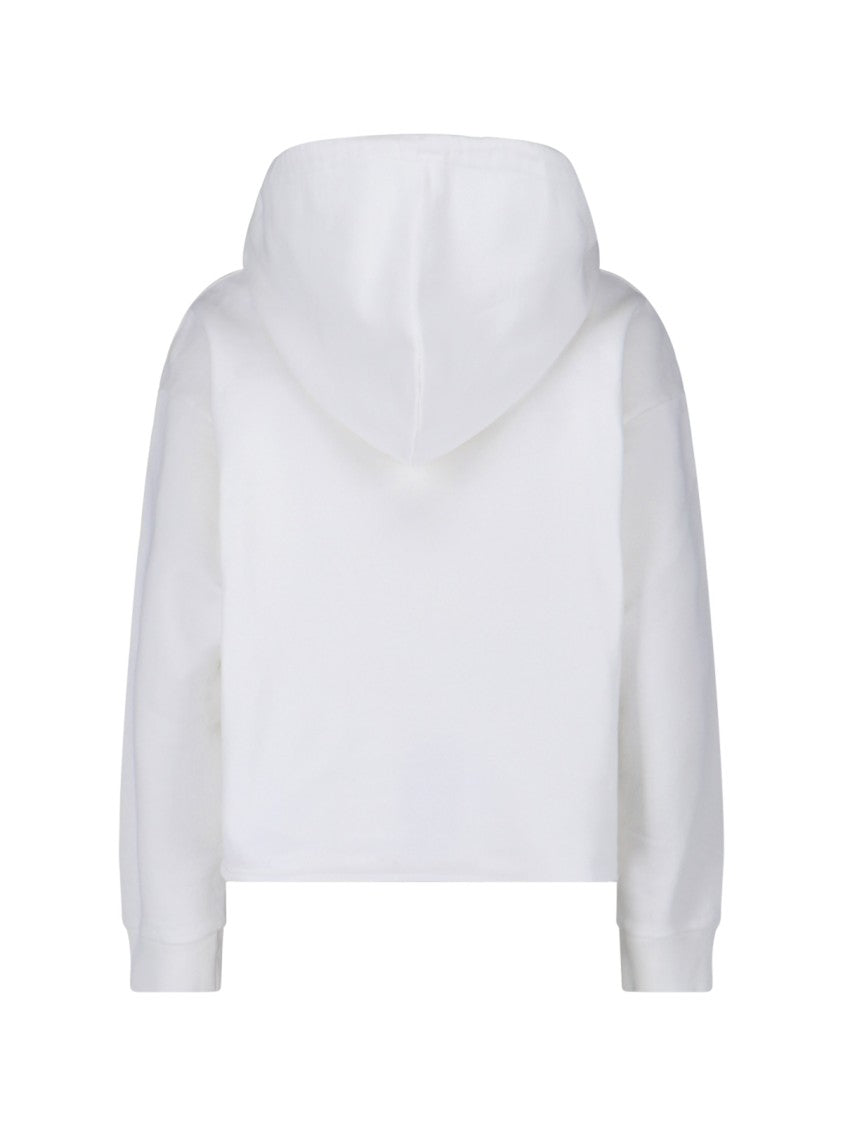 Mm6 By Maison Margiela "Numeric" Hoodie – White