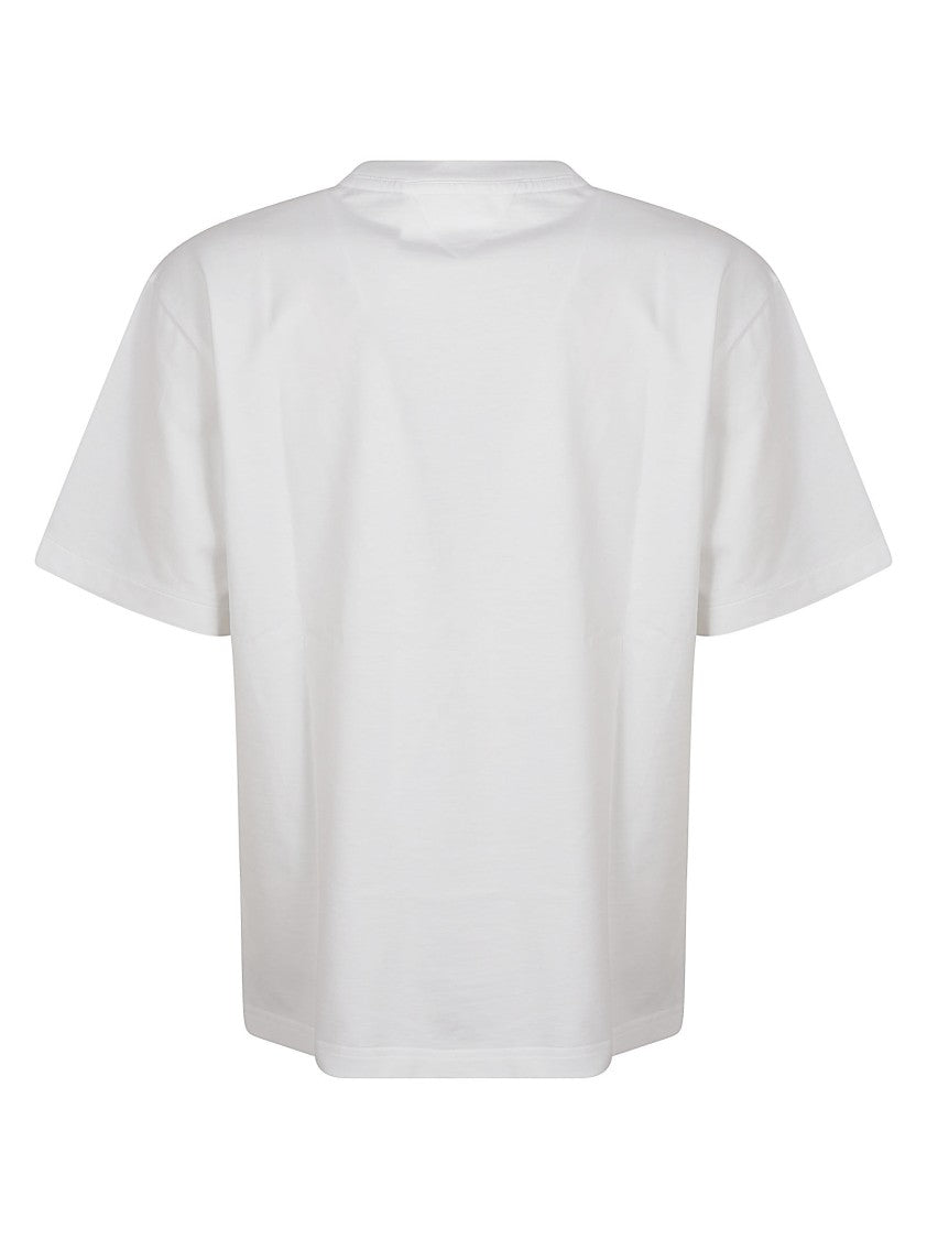 Bottega Veneta Pocket Leather Accent T-Shirt