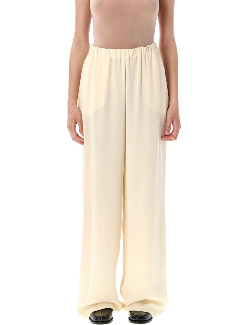Fabiana Filippi Trevi Longer Envers Satin Trousers