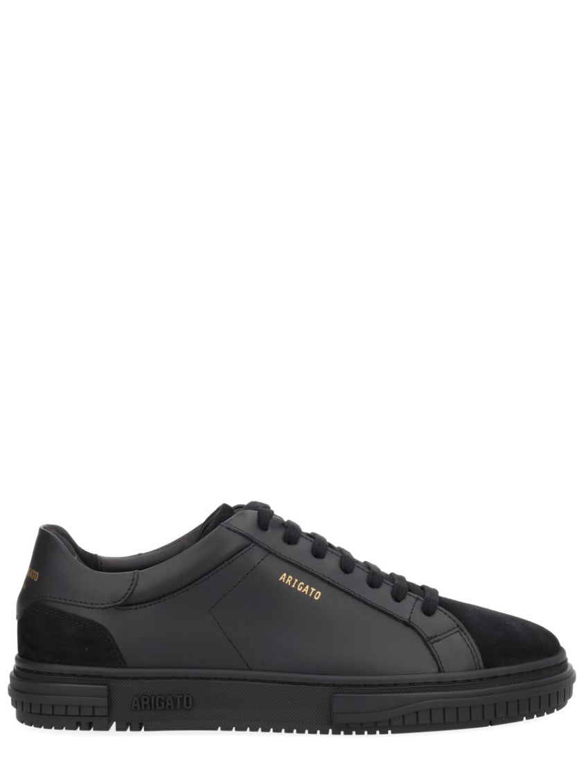 Axel Arigato Atlas Suede Accents Gold Branding Sneakers