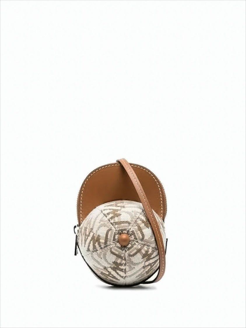 J. W. Anderson Baseball Cap-Inspired Crossbody Bag With Abstract Pattern