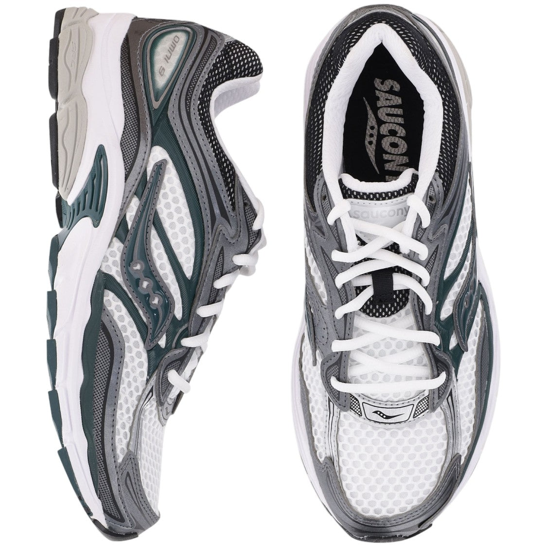 Saucony Pro Grid Omni 9 Technical Fabric Sneakers