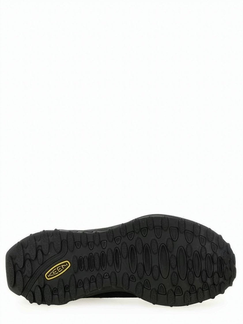 Keen Low-Profile Leather Upper Shoes With Rugged Rubber Sole