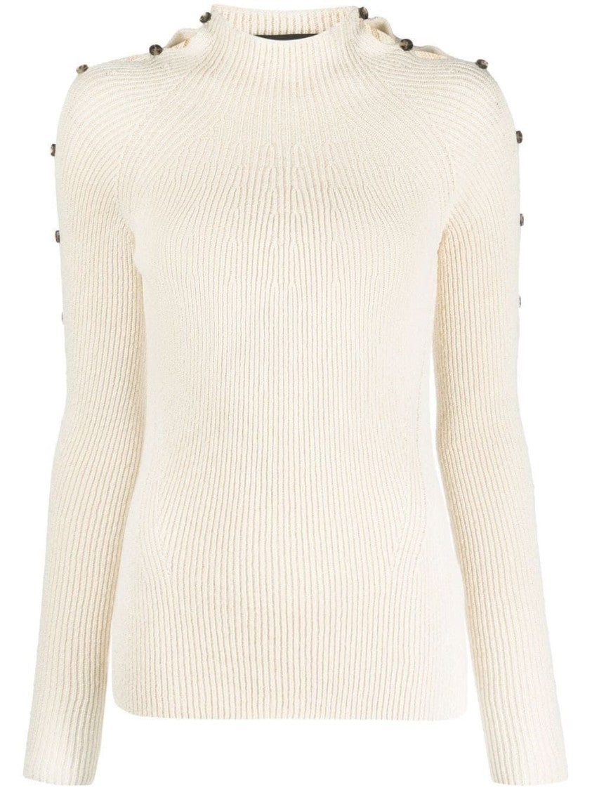 Proenza Schouler Cotton Rib Turtleneck Sweater
