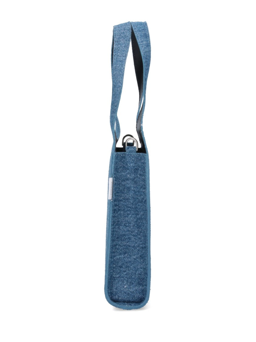 Coperni "Swipe" Micro Tote Bag – Blue Denim