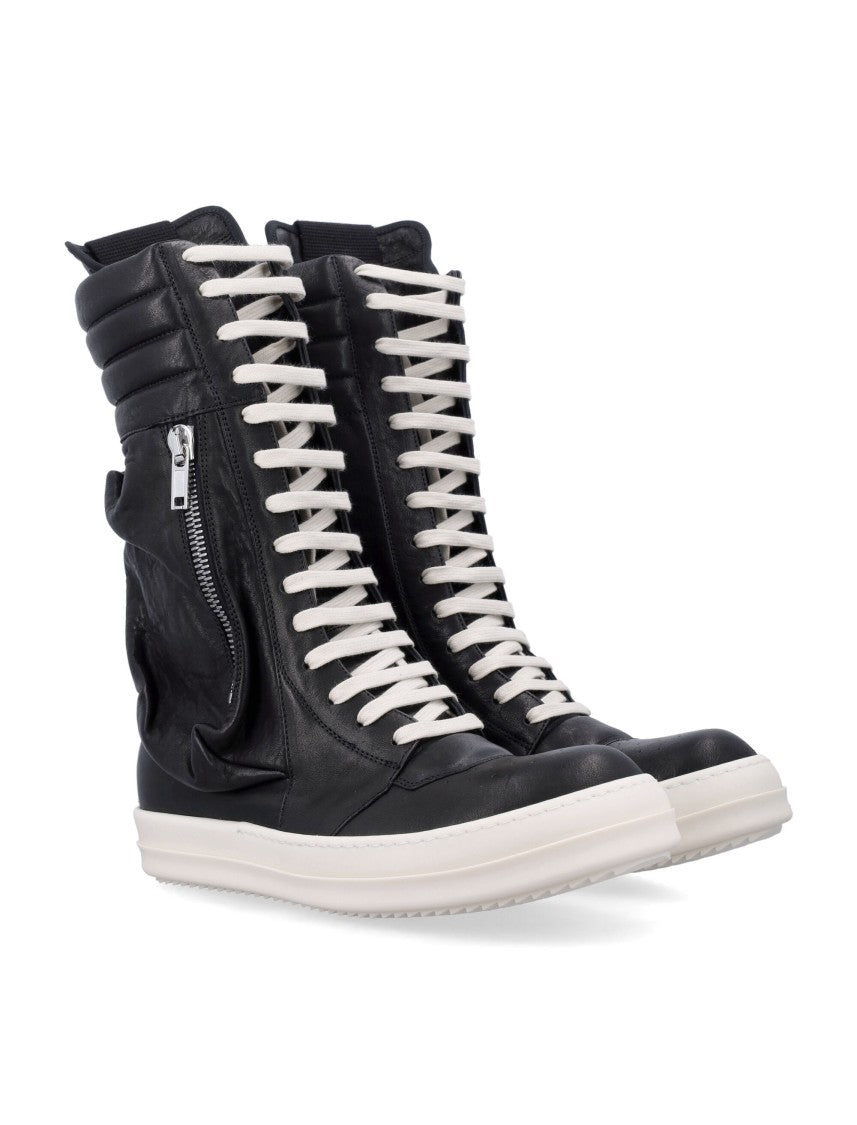 Rick Owens Cargo Geobasket Sneakers