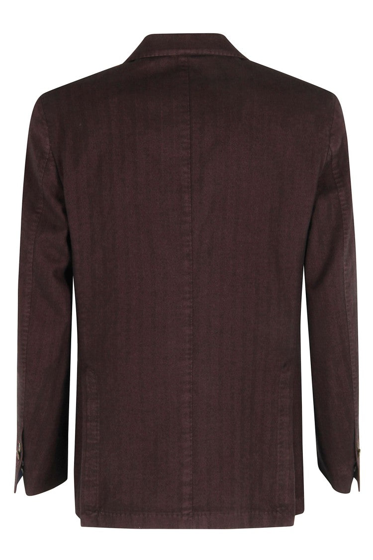 Santaniello Bordeaux Soft Touch Resca Cotton Jacket