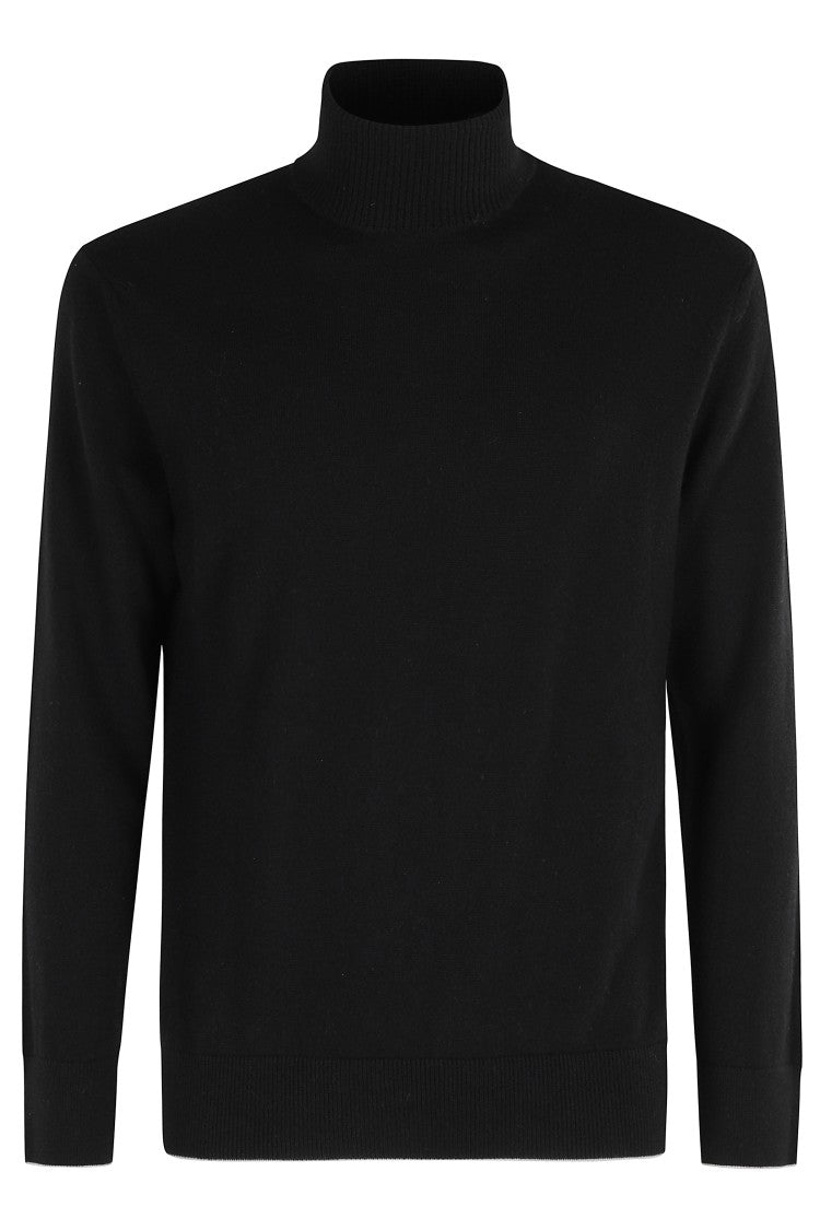 Eleventy Black Ml Turtleneck Sweater