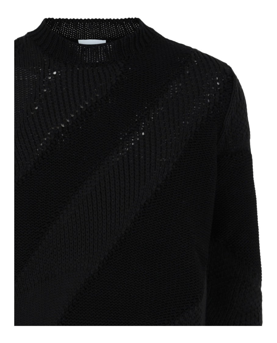 Ferragamo Textured Cable Knit Sweater