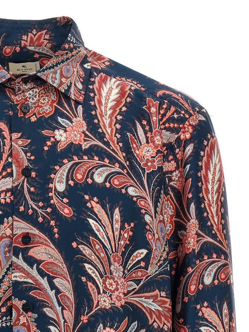 Etro Paisley Ramage Silk Shirt