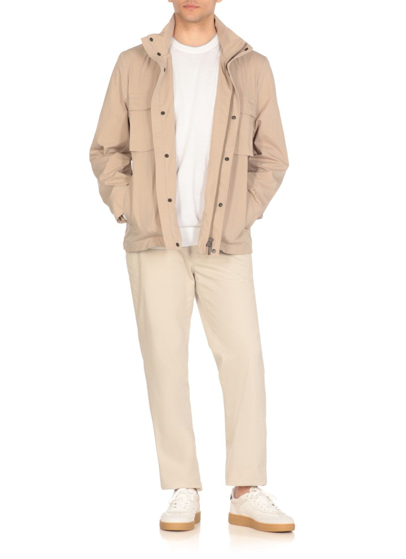 Peserico White Cotton Sweater