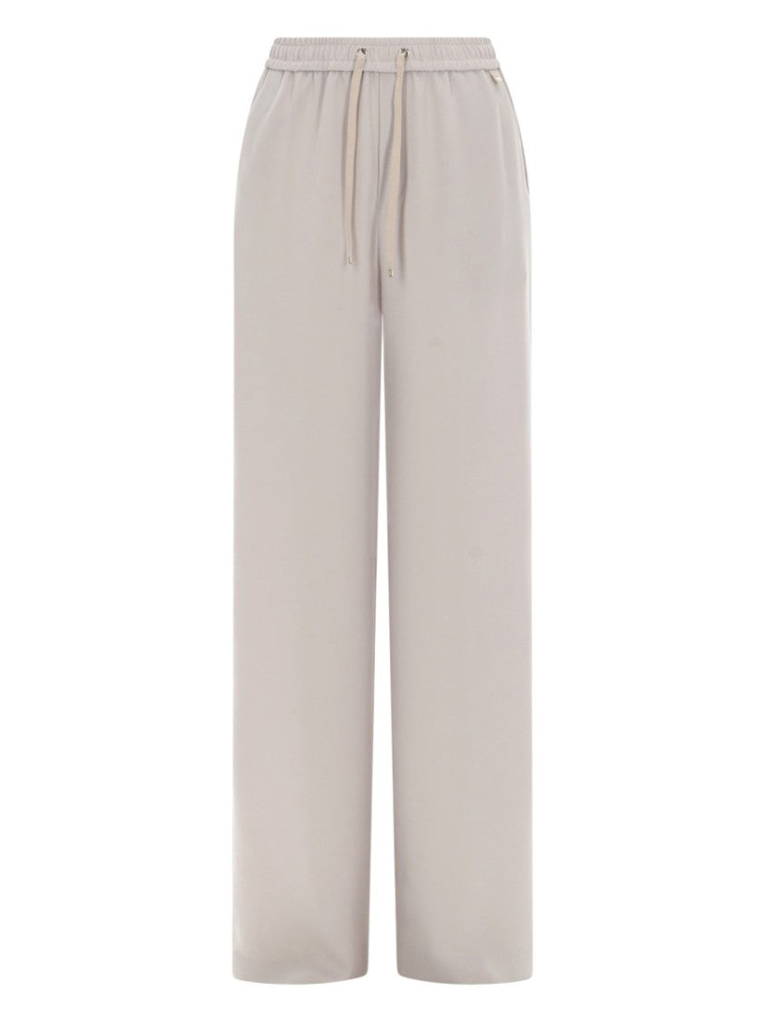 Herno Neutrals Polyester Relaxed Jogger Pants