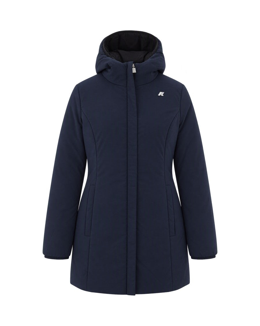 K-Way Reversible Three-Quarter Length Jacket With Functional Properties