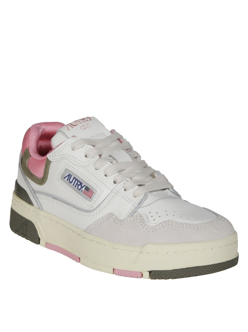 Autry Low-Top Sneakers With Olive