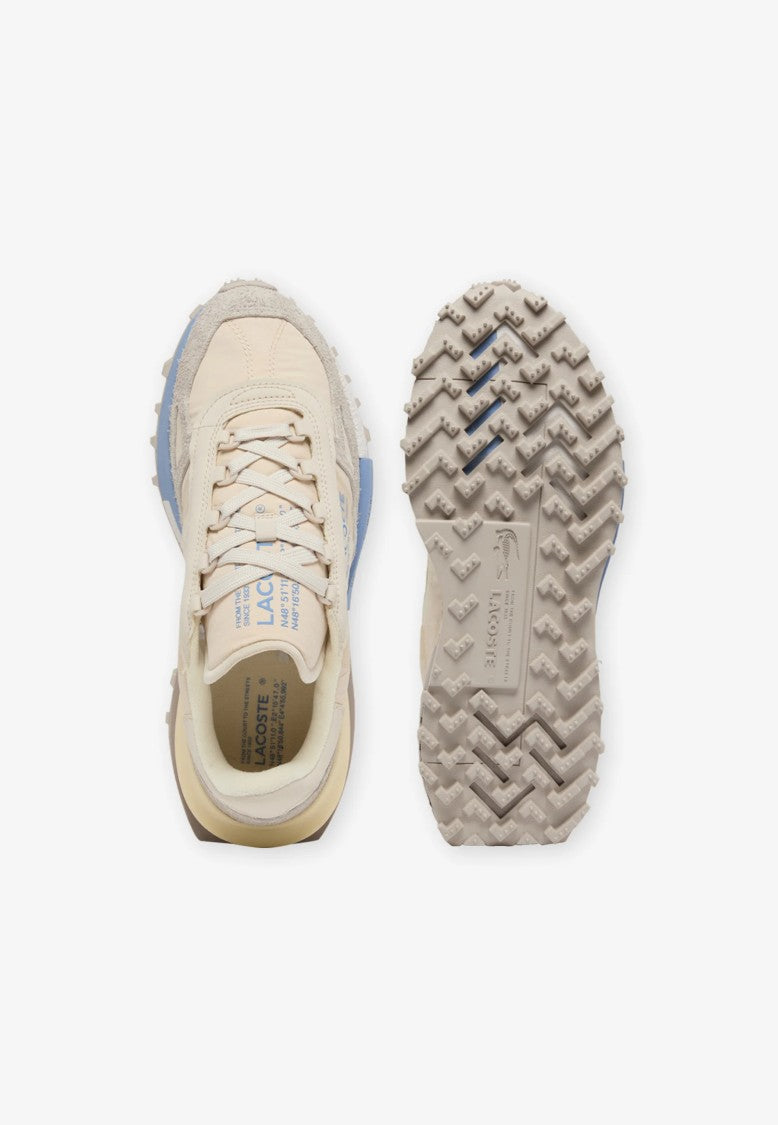 Lacoste Natural Beige Elite Active Sneakers