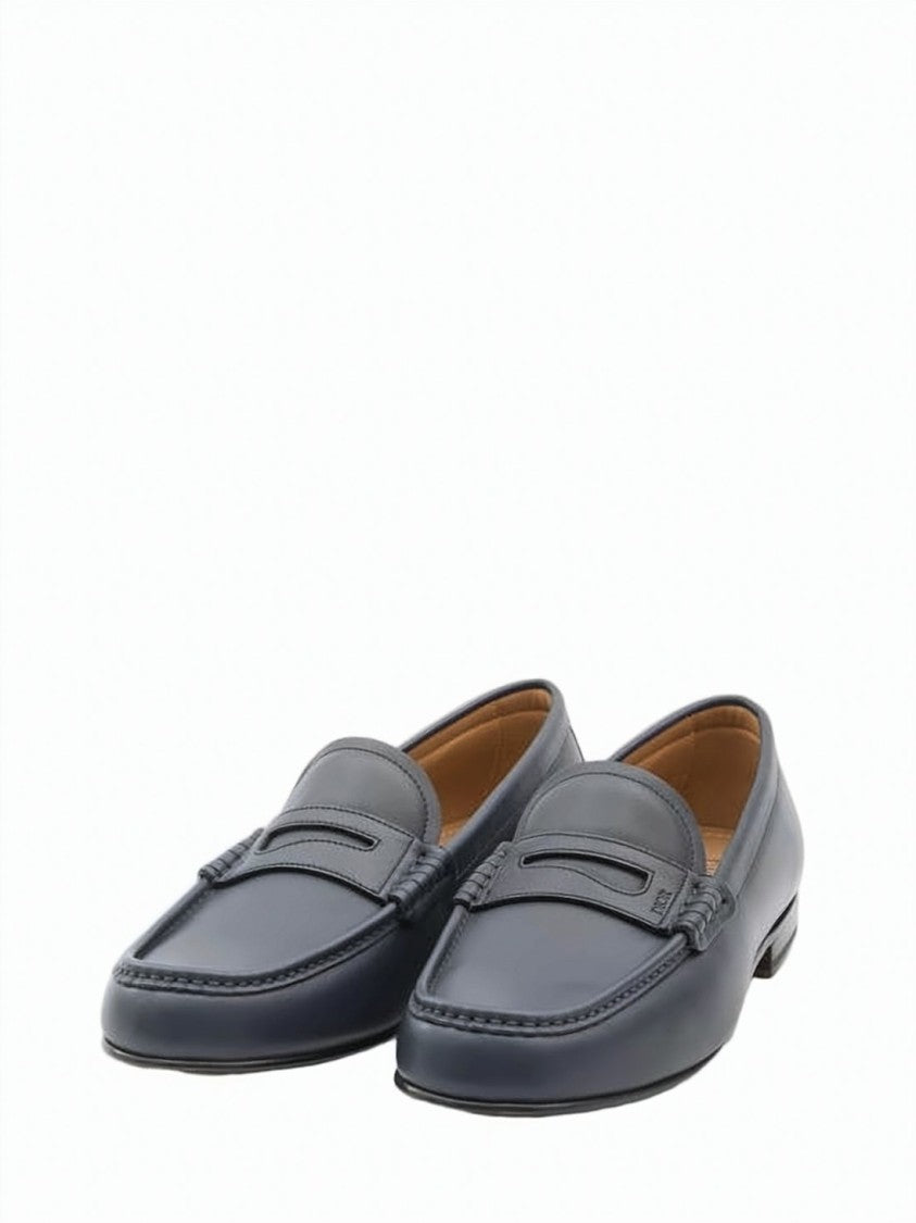 Dior Penny Loafers Crafted From Calf Leather With Lambskin Lining