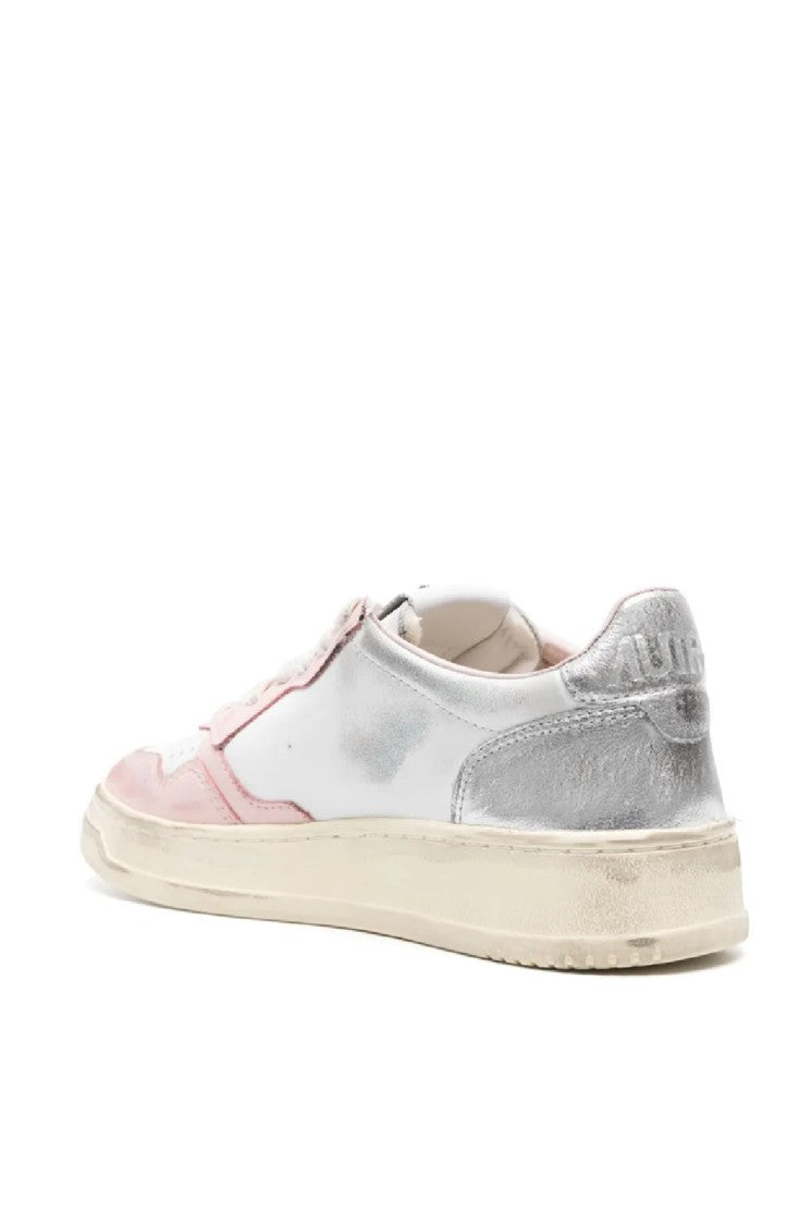 Autry Sup Vint Low-Top Sneakers With Smooth