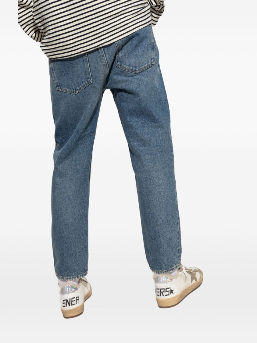 Golden Goose Happy Classic Five-Pocket Straight-Leg Jeans