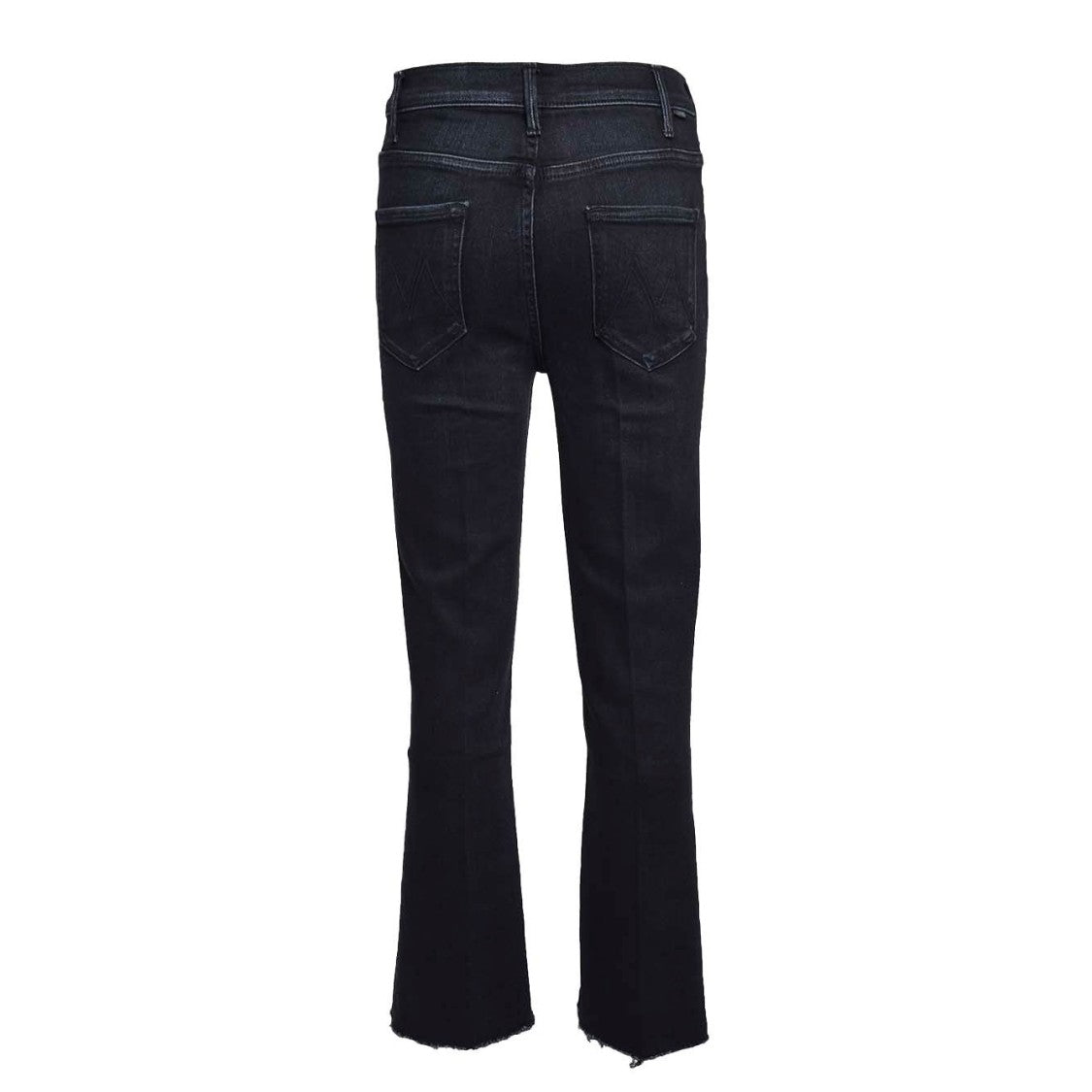 Mother Straight-Leg Denim Ankle Fray Jeans