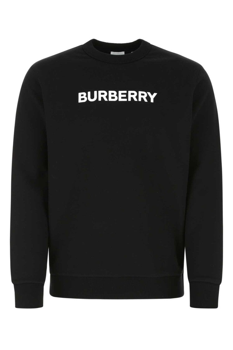 Burberry Black Cotton Sweatshirt