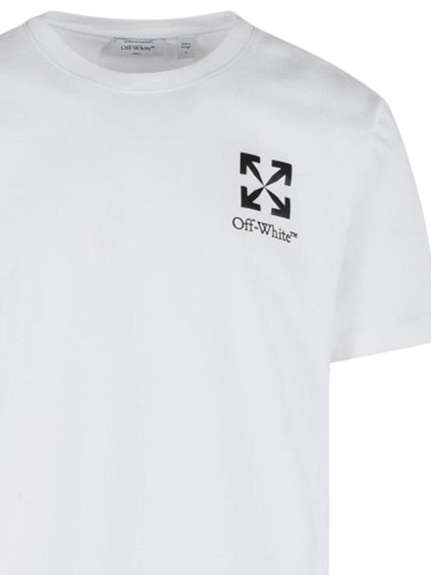 Off-White Classic Short-Sleeve T-Shirt With Contrasting Logo