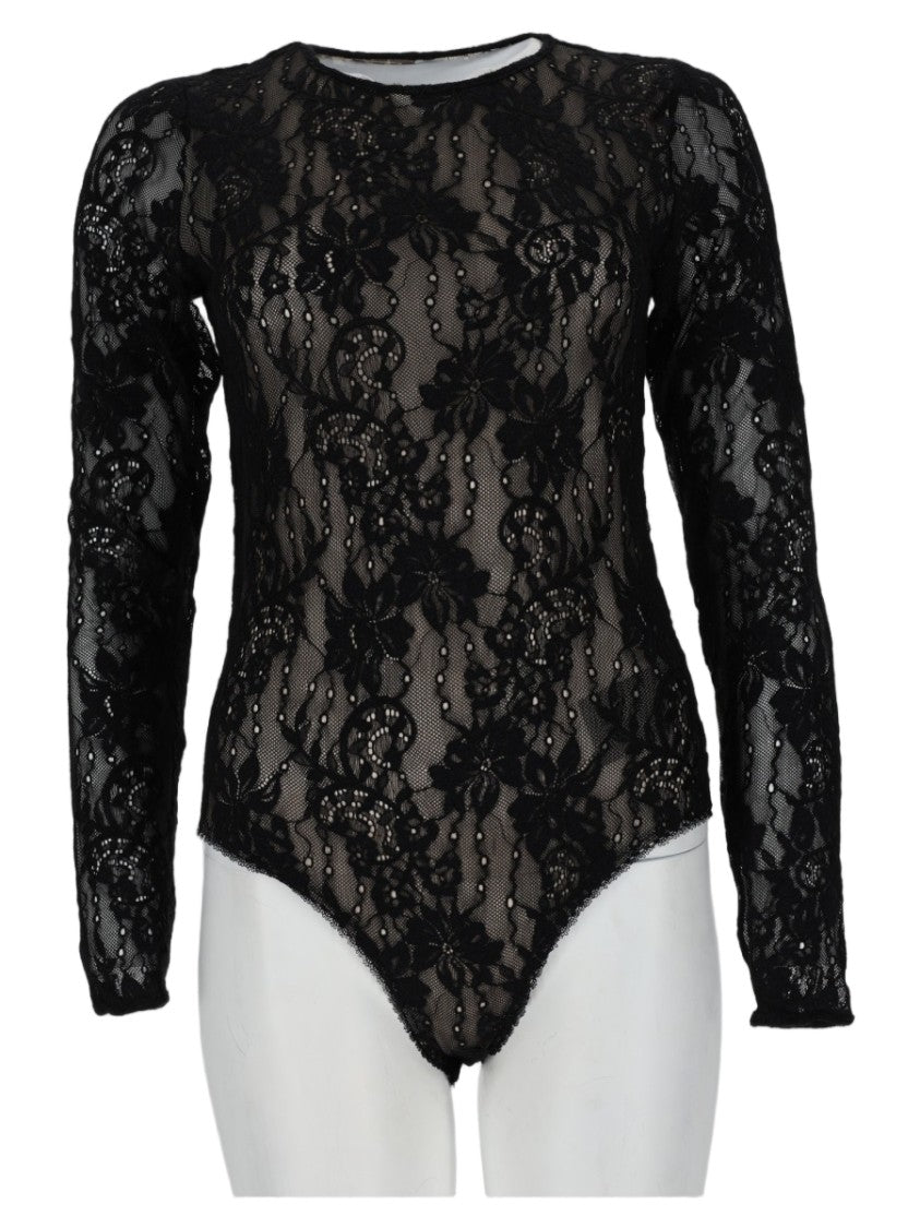 Zimmermann Sheer Floral Lace Bodysuit