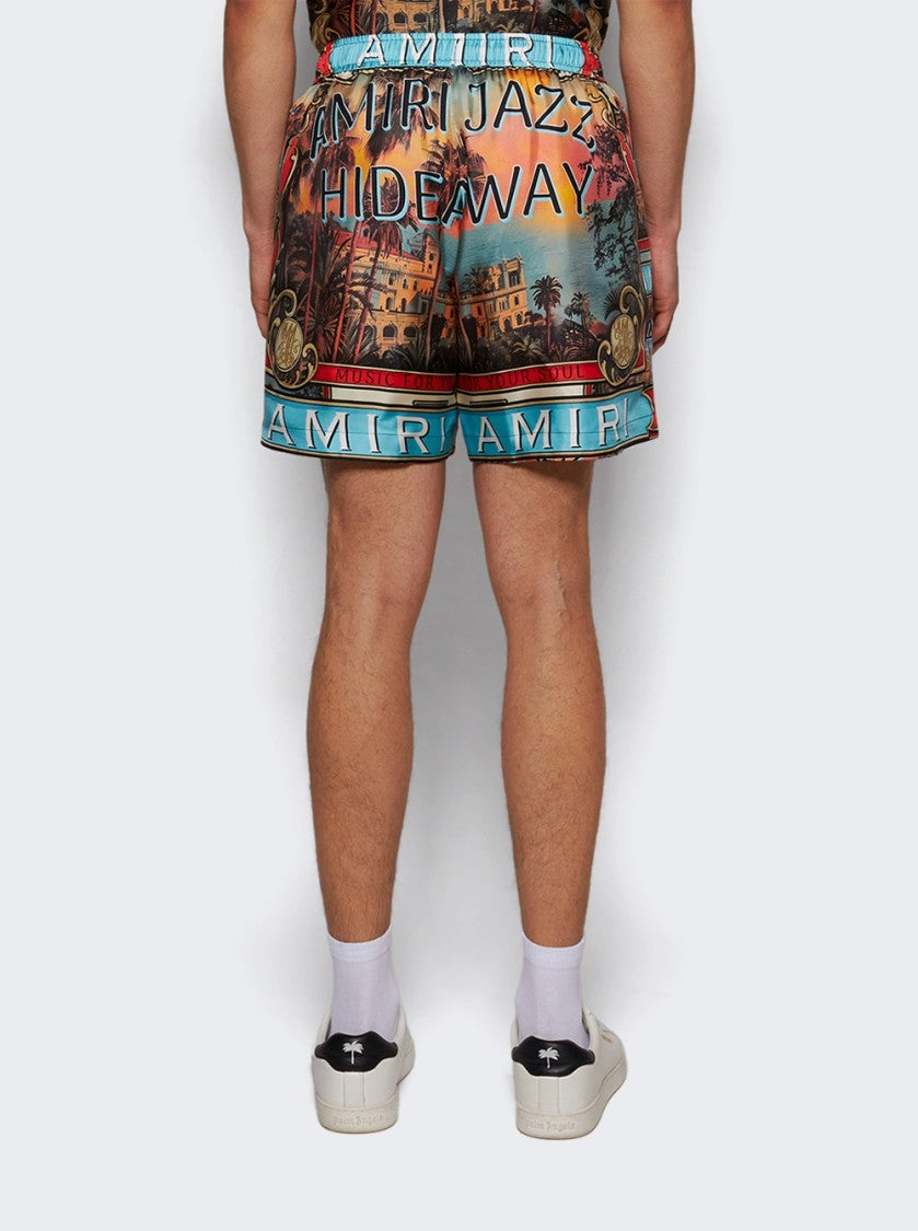 Amiri Jazz Hideaway Short Multicolor