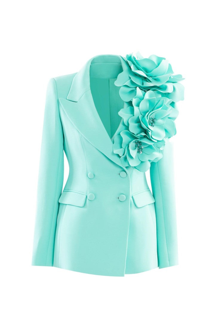 Saiid Kobeisy Floral Tailored Jacket