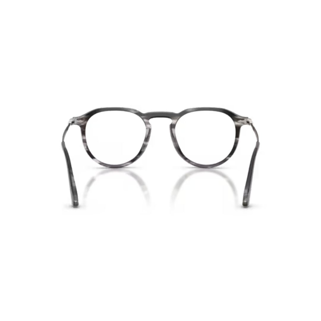 Persol Marbled Design Round Acetate Sunglasses