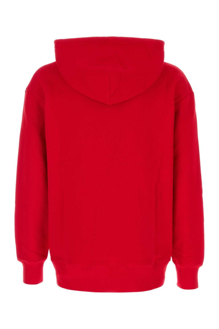 Valentino Garavani Red Cotton Sweatshirt