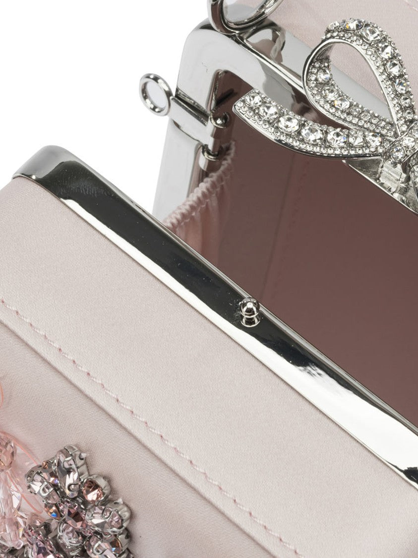 Self-Portrait Satin Mini Handbag