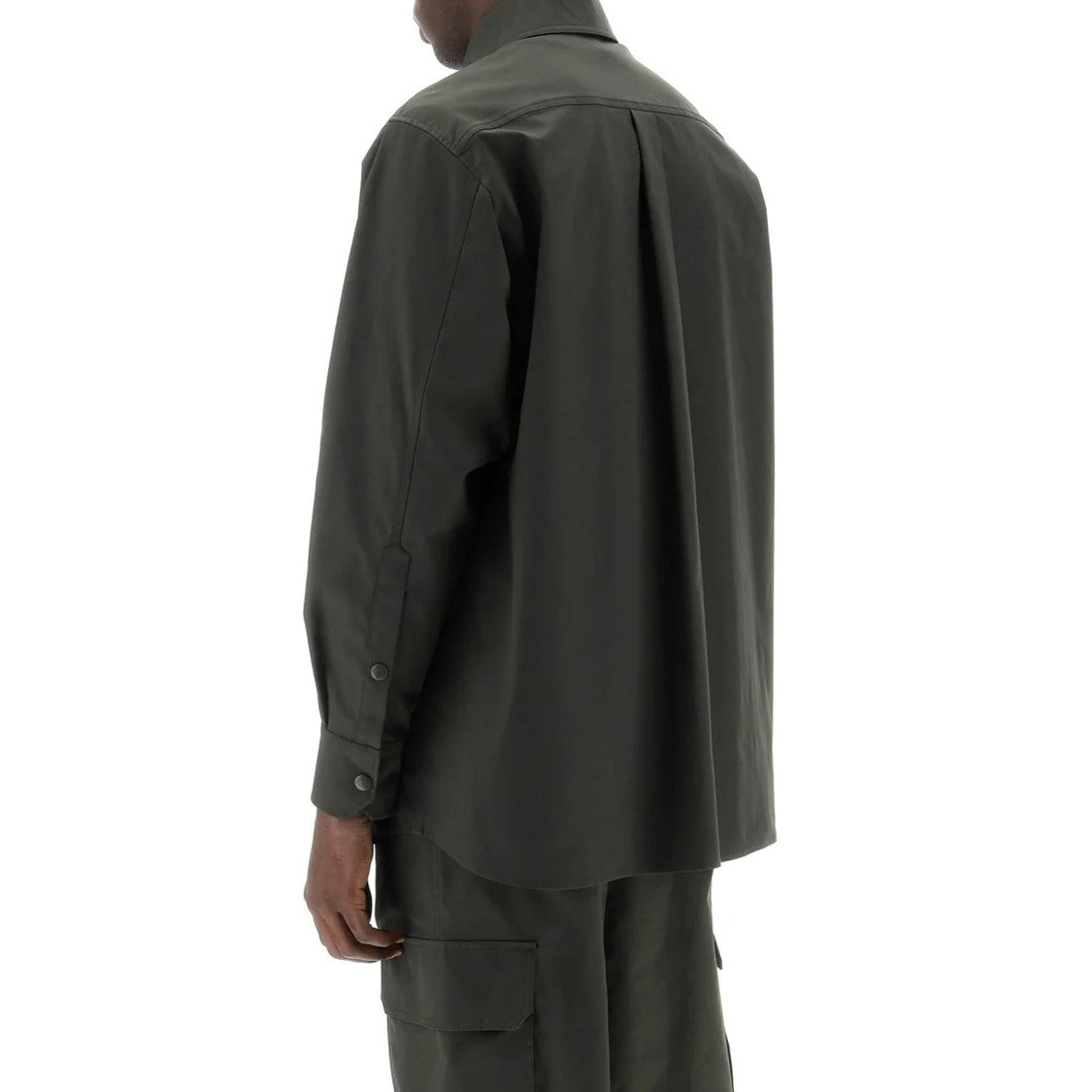 Valentino V-Logo Long Sleeve Overshirt