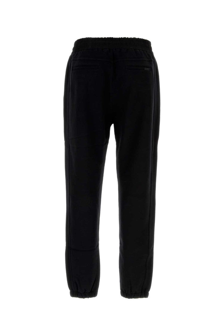 Saint Laurent Black Cotton Joggers
