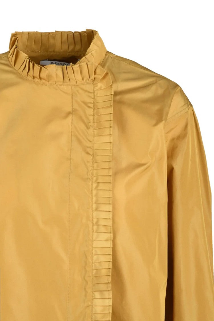 Max Mara Polyester/Silk Shirt - Yellow