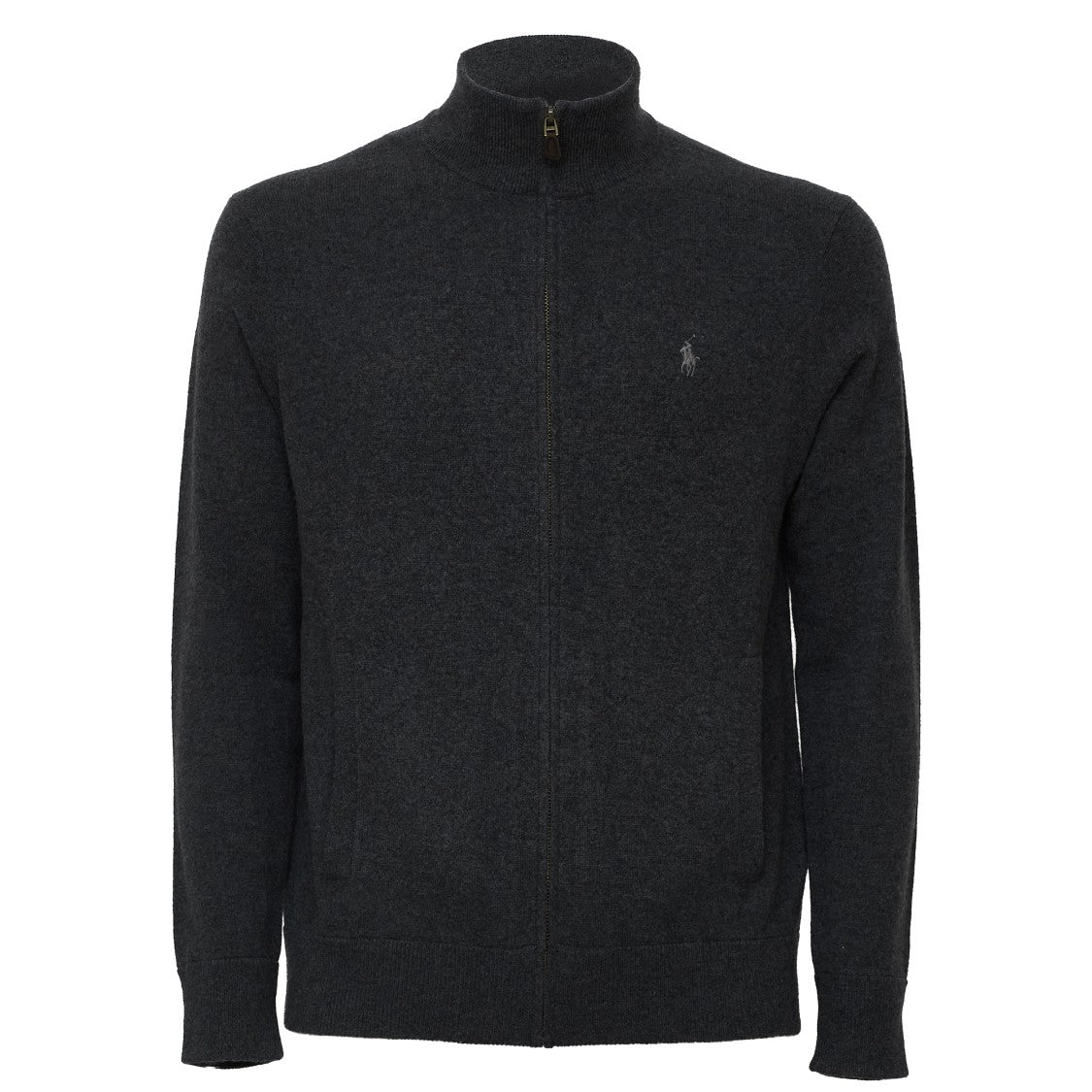 Polo Ralph Lauren Rws Merino Wool Full-Zip Sweater