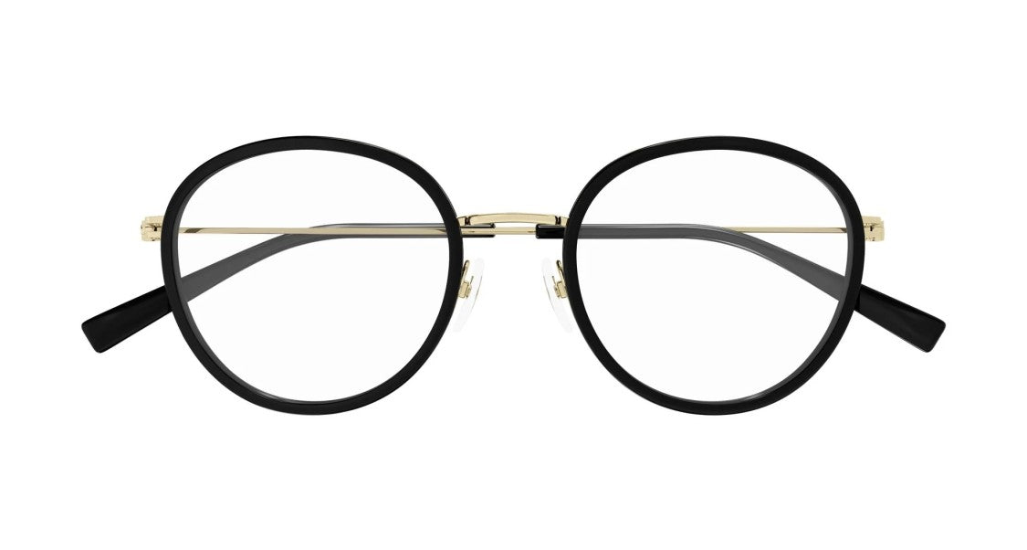 Gucci Eyeglasses Gucci Gg1851o 001 Black Gold Transparen 50/20/145