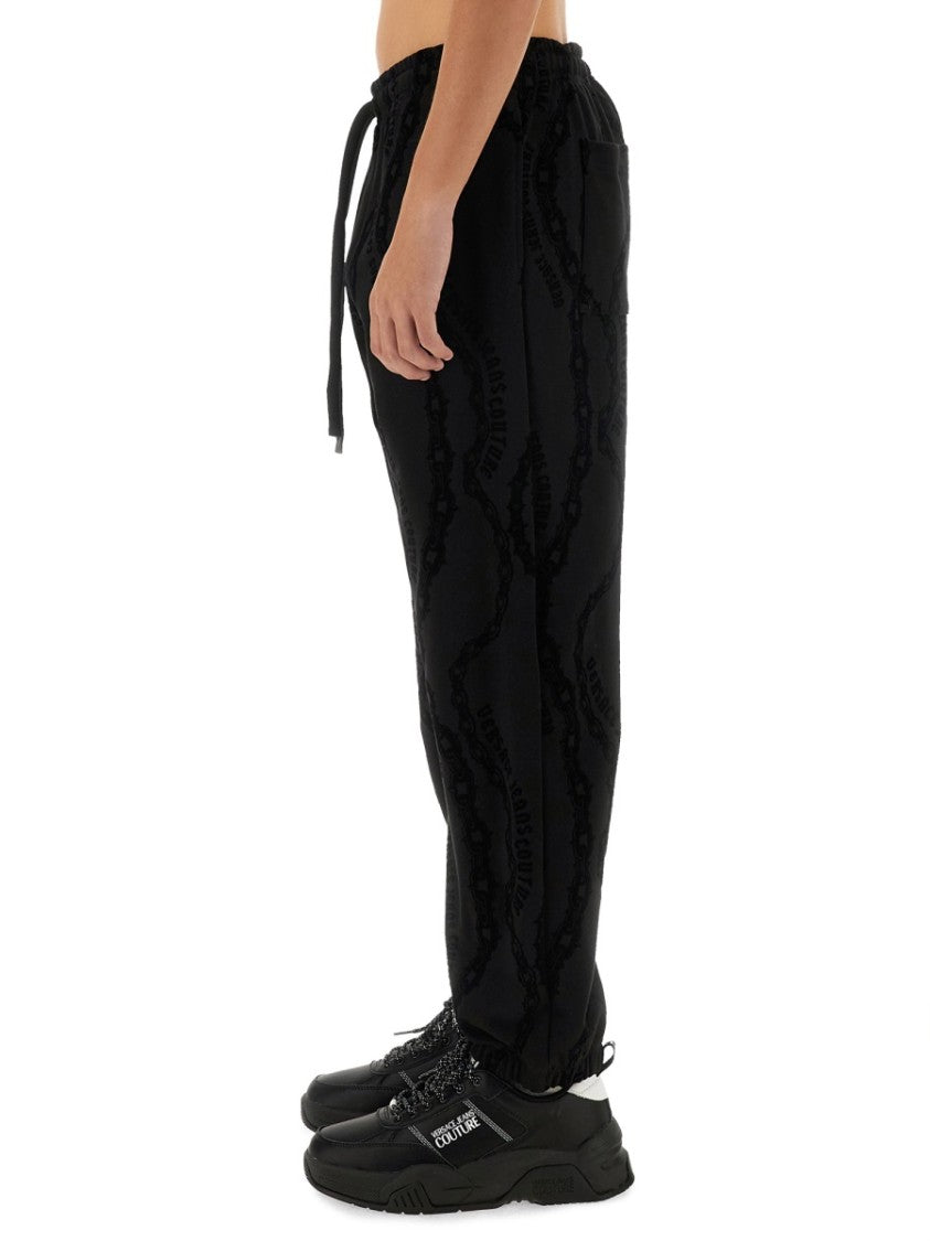 Versace Jeans Couture All Over "Chain" Jogging Pants