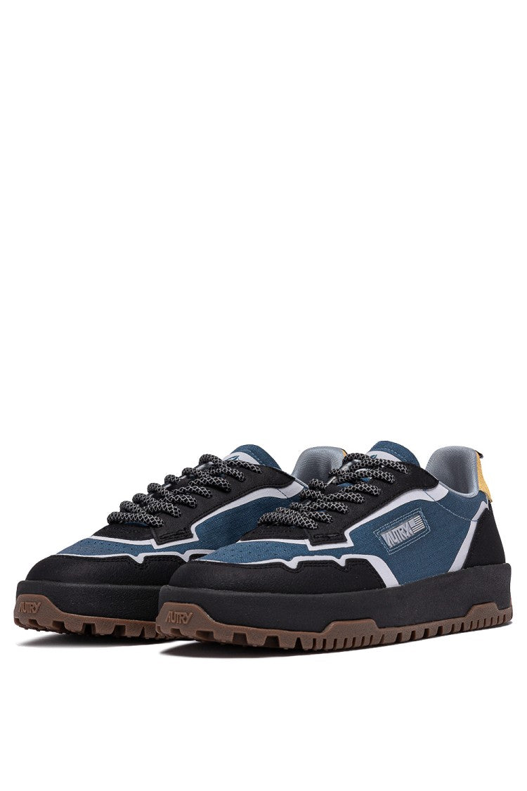 Autry Wildpace Model Cordura And Leather Sneakers