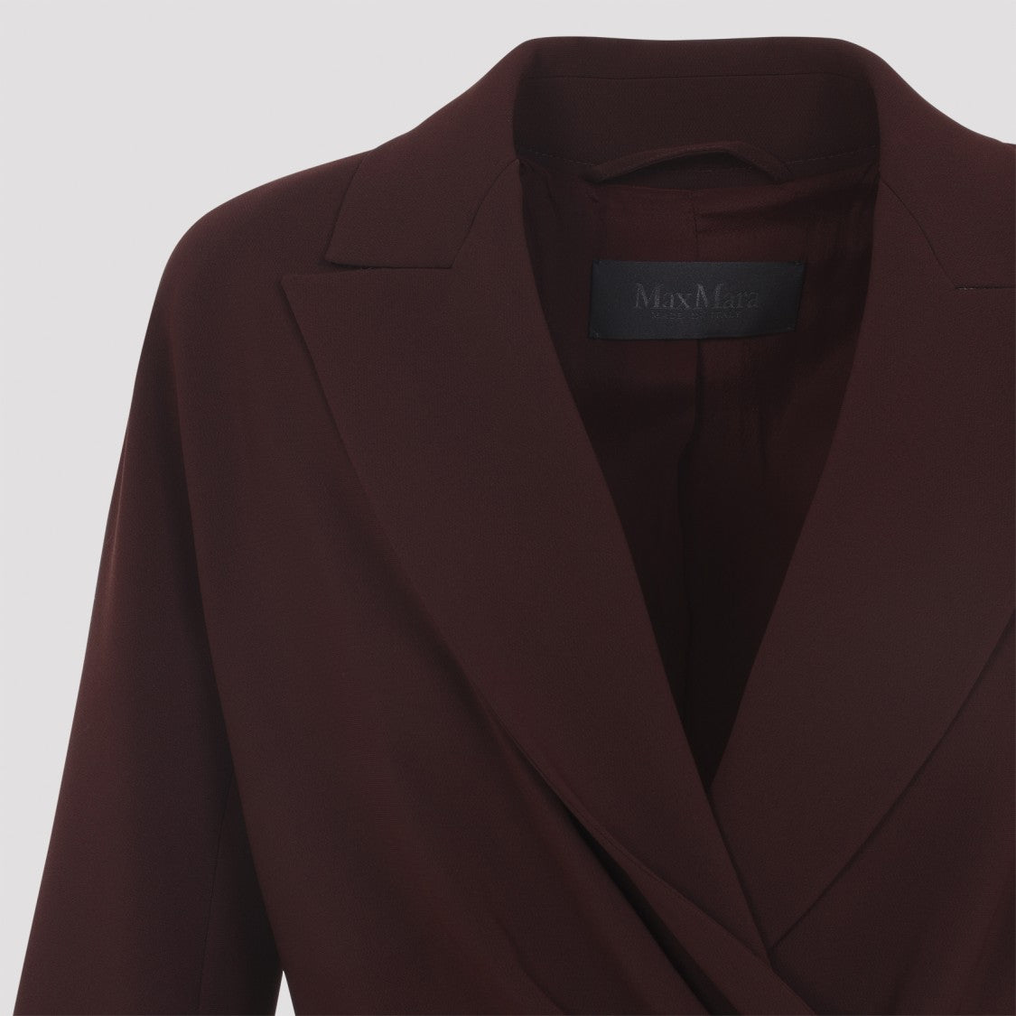 Max Mara Tailored Burgundy Jacket