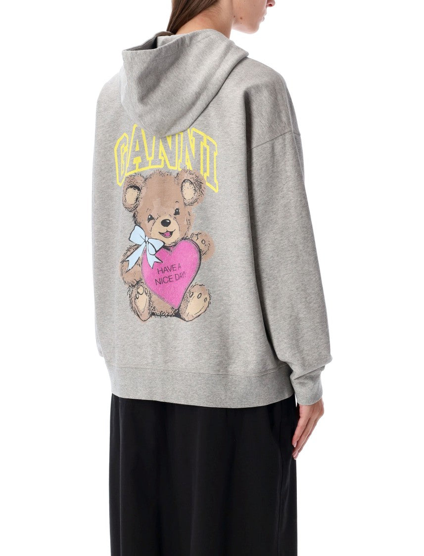 Ganni Hoodie Teddy Back