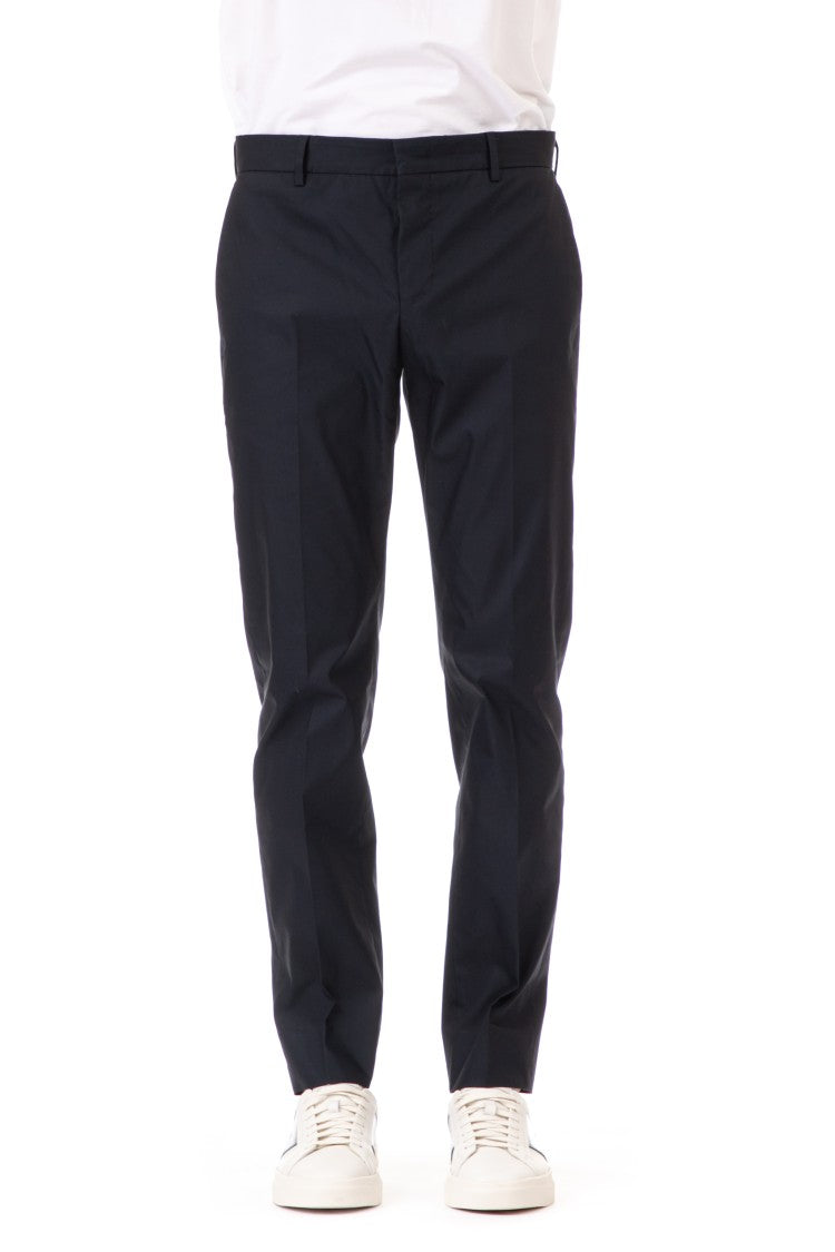 Pt Torino Epsilon Reflect Technical Cotton Gabardine Trousers