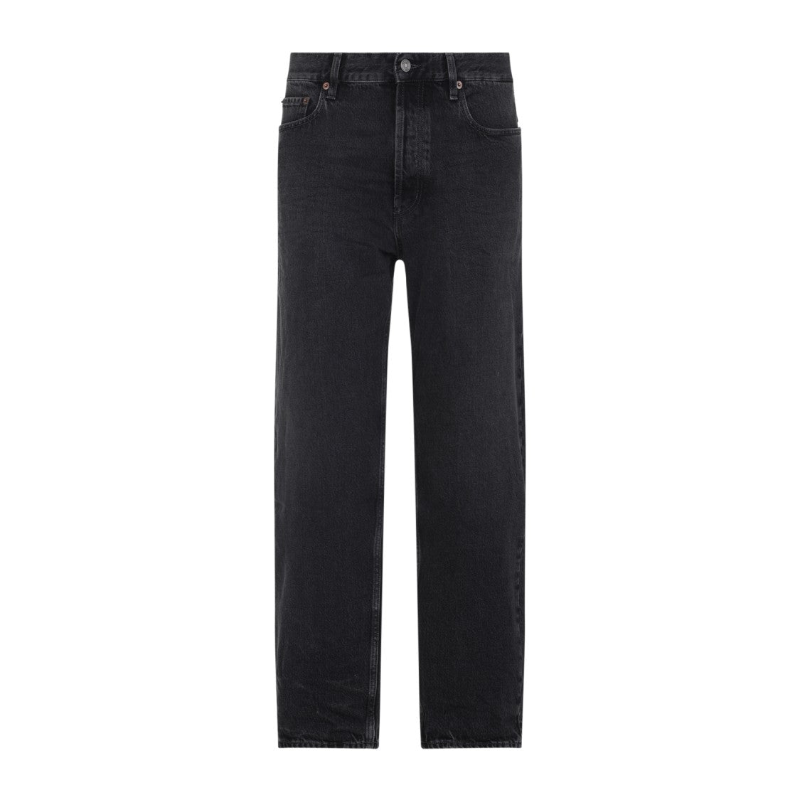 Saint Laurent Straight-Leg Dark Wash Denim Jeans