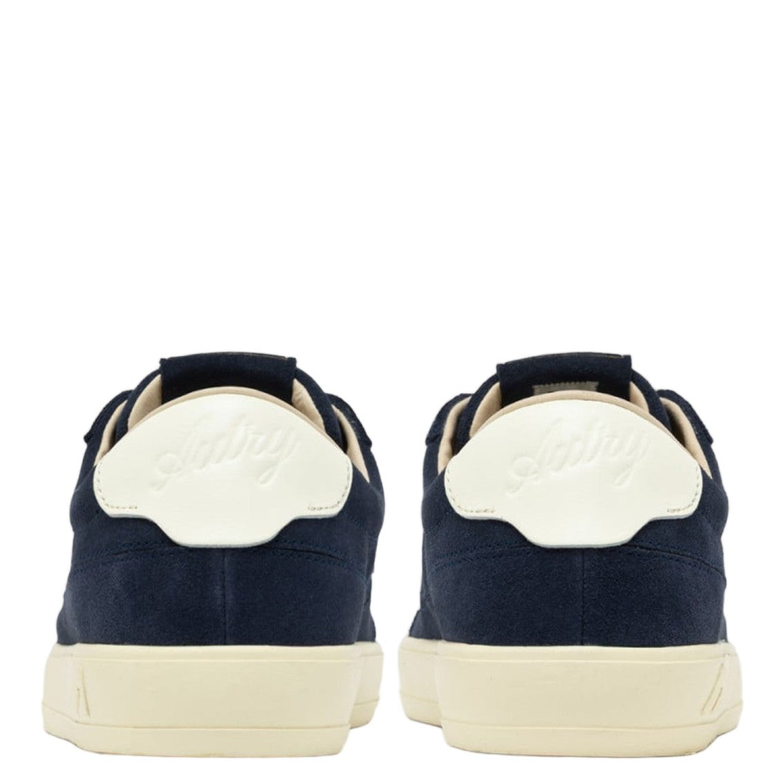Autry Low-Top Navy Sneakers With Suede And Cowhide Finish