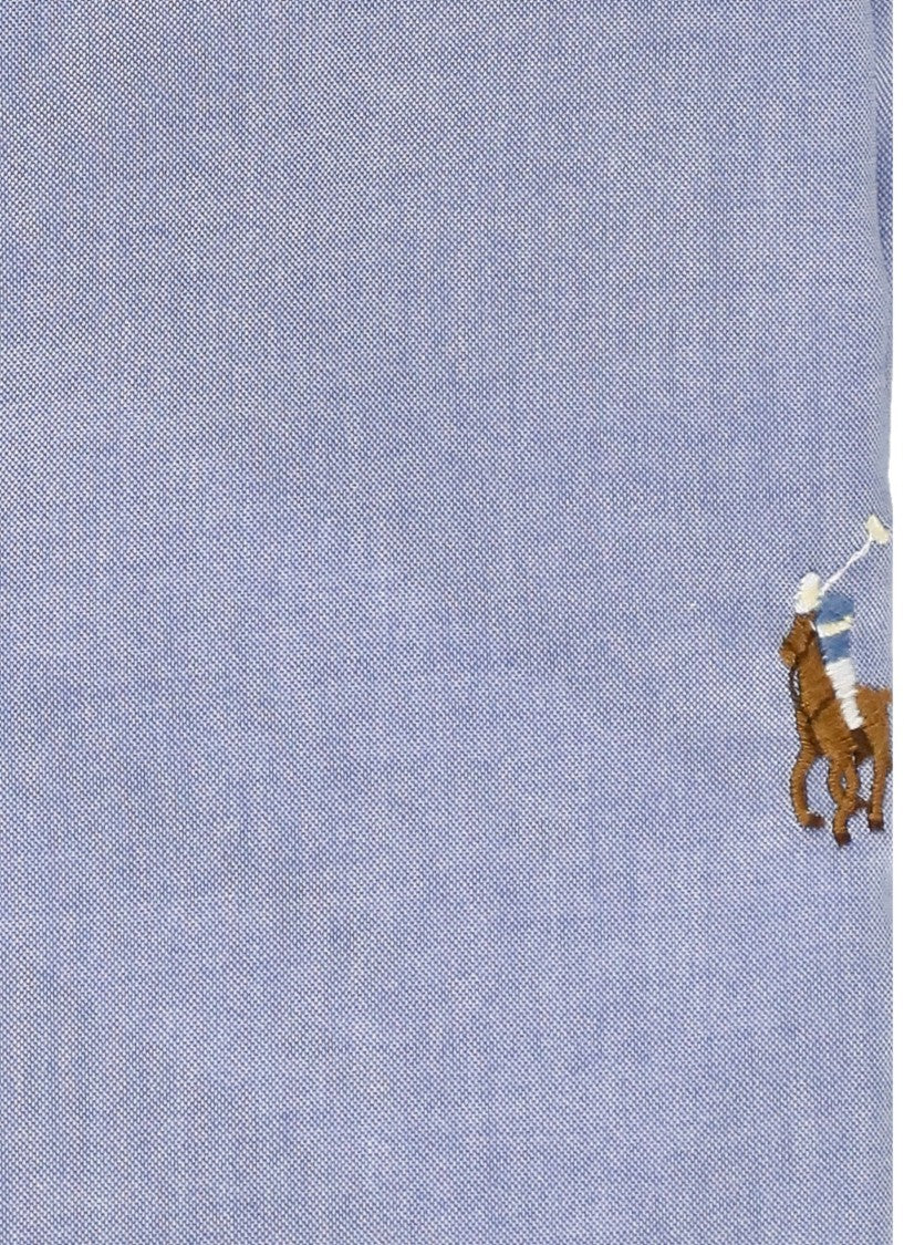 Polo Ralph Lauren Light Blue Cotton Shirt