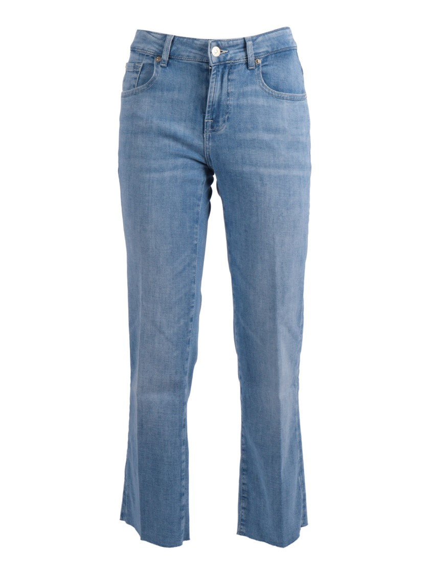 7 For All Mankind Calie Straight Ankle Jeans