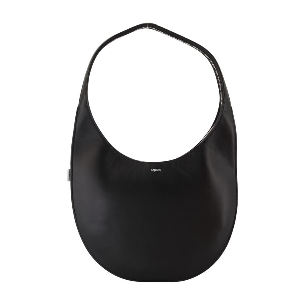 Coperni Rounded Medium Shoulder Bag In Smooth Calfskin Leather