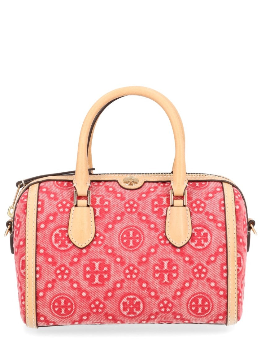 Tory Burch T-Monogram Red Patterned Mini Bag