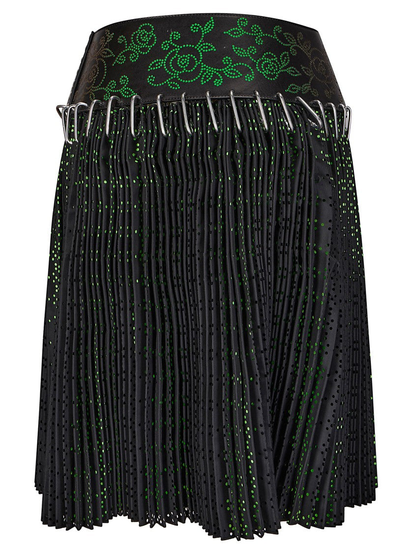 Chopova Lowena Shuffle Knee Carabiner Skirt
