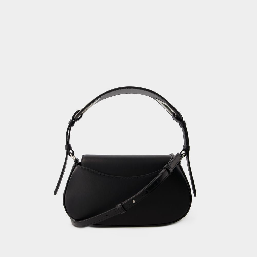 Off-White Clam Hobo Bag - Leather - Black