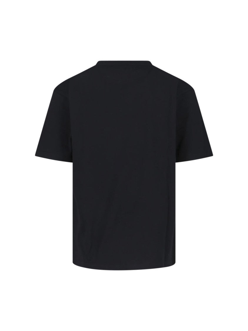Valentino "Class Of 1960" T-Shirt In Black Cotton
